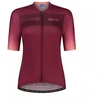 Rogelli DAWN Moteriški marškinėliai Burgundy ir Coral XL