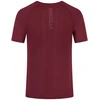 Rogelli ESSENTIAL bėgimo marškinėliai bordo 2XL