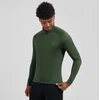 Rogelli ESSENTIAL II žali ilgomis rankovėmis marškinėliai 7XL