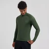 Rogelli ESSENTIAL II žalias ilgomis rankovėmis marškinėliai 4XL