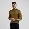 Rogelli ilgomis rankovėmis marškinėliai MONO ruda 2XL