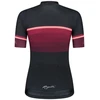 Rogelli IMPRESS II moteriški marškinėliai Bordo-Koralo XL