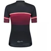 Rogelli IMPRESS II moteriški marškinėliai, bordo-koralo, S