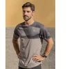 Rogelli RUSH smėlio spalvos bėgimo marškinėliai 2XL