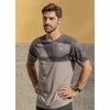 Rogelli RUSH smėlio spalvos bėgimo marškinėliai 2XL