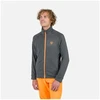 Rossignol Blackside Fleece džemperis su užtrauktuku pilkas