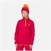 Rossignol Jr Strawpile Fleece pusiau užsegamas bliuzonas Raudonas