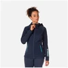 ROSSIGNOL Moteriška softshell striukė su gobtuvu, tamsiai mėlyna