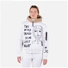 Rossignol W Yety Fleece bomber striukė balta