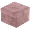 AmeliaHome Rožinė papuošalų dėžutė 10,8 × 7,8 cm