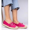 Rožinės espadrilės su cirkoniais Maruta“