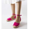 Rožinės Licia espadrilės