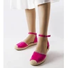 Rožinės Licia espadrilės