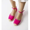 Rožinės Licia espadrilės