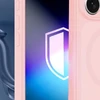 Rožinis dėklas iPhone 16 3mk Misty MagCase