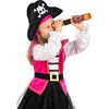 Rožinis piratės kostiumas mergaitėms – Piratai