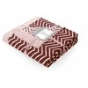 AmeliaHome Rožinis pledas ZARIA Twisty, 150 x 200 cm