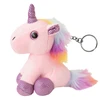 Lean Toys Pliušinis Vienaragio Pakabukas su Metaliniu Žiedu 12 cm