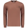 Ruda T-shirt męski su ilgomis rankovėmis TIMBERLAND TBC0YHBT