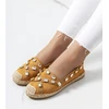 Rudos Chanou espadrilės
