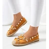 Rudos Chanou espadrilės