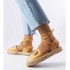 Rudos espadrilės