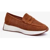 Rudos mokasinai su platforma Step in style