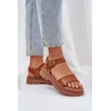 Rudos moteriškos basutės su platforma Step in style