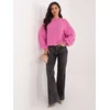 Sweter-MI-SW-1909.68-ciemny rožinė