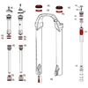 Šakės remonto komplektas RockShox Full