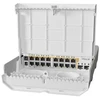 Šakotuvas MikroTik netPower 16P L2/L3 Gigabit Ethernet (10/100/1000) su PoE palaikymu, balta