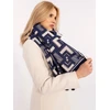 Wool Fashion Italia Elegantiškas mėlynas šalikas: Dydis - Universalus