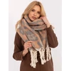 Wool Fashion Italia Šiltas minkštas moteriškas šalikas: Dydis - Universalus