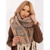 Wool Fashion Italia Šiltas minkštas moteriškas šalikas: Dydis - Universalus