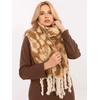 Wool Fashion Italia Rudas minkštas ilgas šalikas: Dydis - Universalus