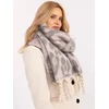 Wool Fashion Italia Švelnus šiltas ilgas šalikas: Dydis - Universalus