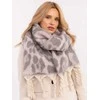 Wool Fashion Italia Švelnus šiltas ilgas šalikas: Dydis - Universalus