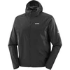 Salomon Sense Aero Wind JKT M LC2743000 vyriška vėjui nepralaidi striukė, juoda, 2XL