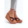 Sandalai su platforma moterims 83520 Ipanema High Fashion“ Stumdomi, rudi