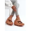 Sandalai su platforma moterims 83520 Ipanema High Fashion“ Stumdomi, rudi