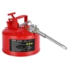VEVOR Raudona 9,5 L talpos saugos kuro kanistras
