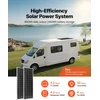 Saulės elektrinės komplektas VEVOR 200W, su 50Ah akumuliatoriumi ir 800W keitikliu