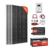 Saulės elektrinės komplektas VEVOR 800W 12V, 300Ah LiFePO₄