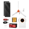 Saulės ir vėjo energijos rinkinys VEVOR 600W, su 100Ah akumuliatoriumi ir 1000W inverteriu
