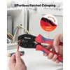 Saulės kolektorių jungčių užspaudimo replių rinkinys VEVOR FSE-2546B, 2.5-6 mm²