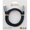 Sbox USB-C–USB-C laidas, 1,2 m, 240 W