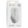 SBOX WM-308 belaidė pelė, balta