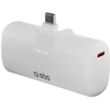 SBS EcoPower 5000 mAh 10W Powerbank'as su integruota USB-C jungtimi - Baltas