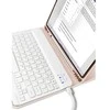 SC Pen + Keyboard dėklas su klaviatūra iPad 10.9“ 2022 m. – rožinis