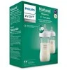AVENT SCY933/02 RESPONSIVE NATURAL GLASS BOTTLE 2x240ml